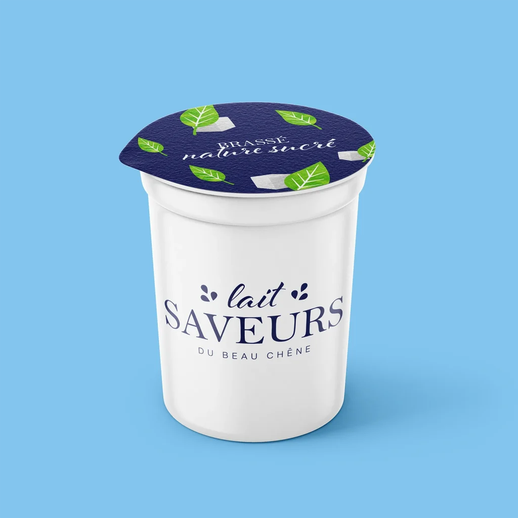 Yaourt brassé nature sucré
